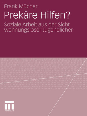 cover image of Prekäre Hilfen?